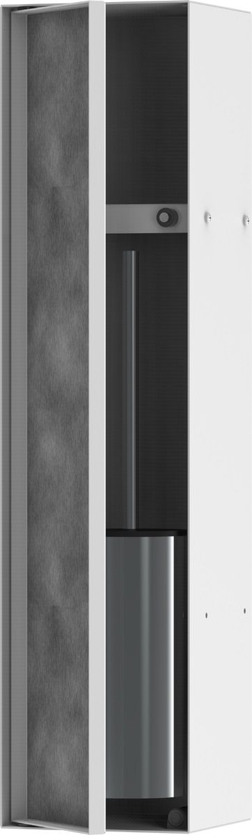 Hansgrohe XtraStoris Rock držák na toaletní papír bílá 56060700