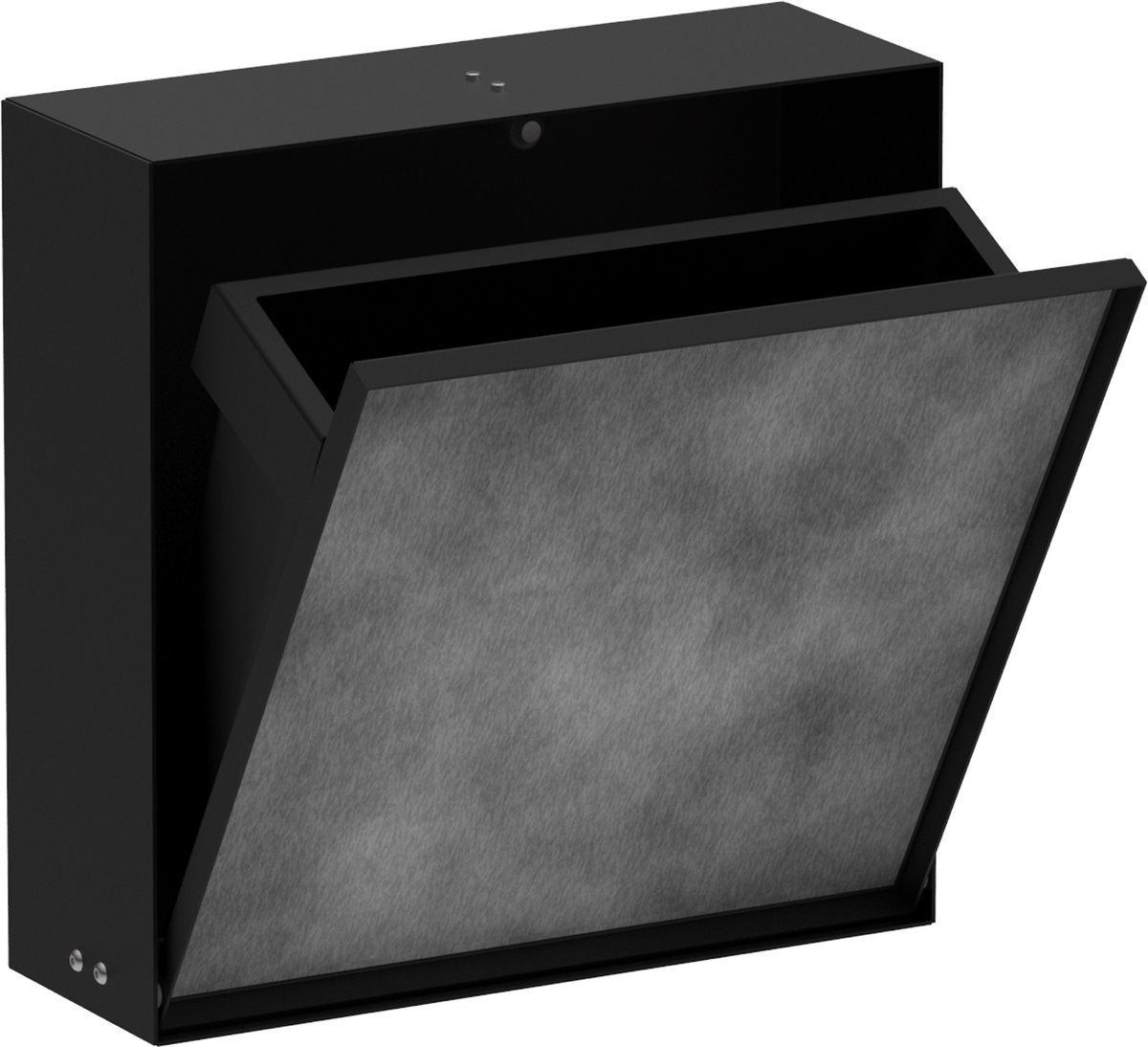 Hansgrohe XtraStoris Rock odpadkový koš 4 l černá 56089670