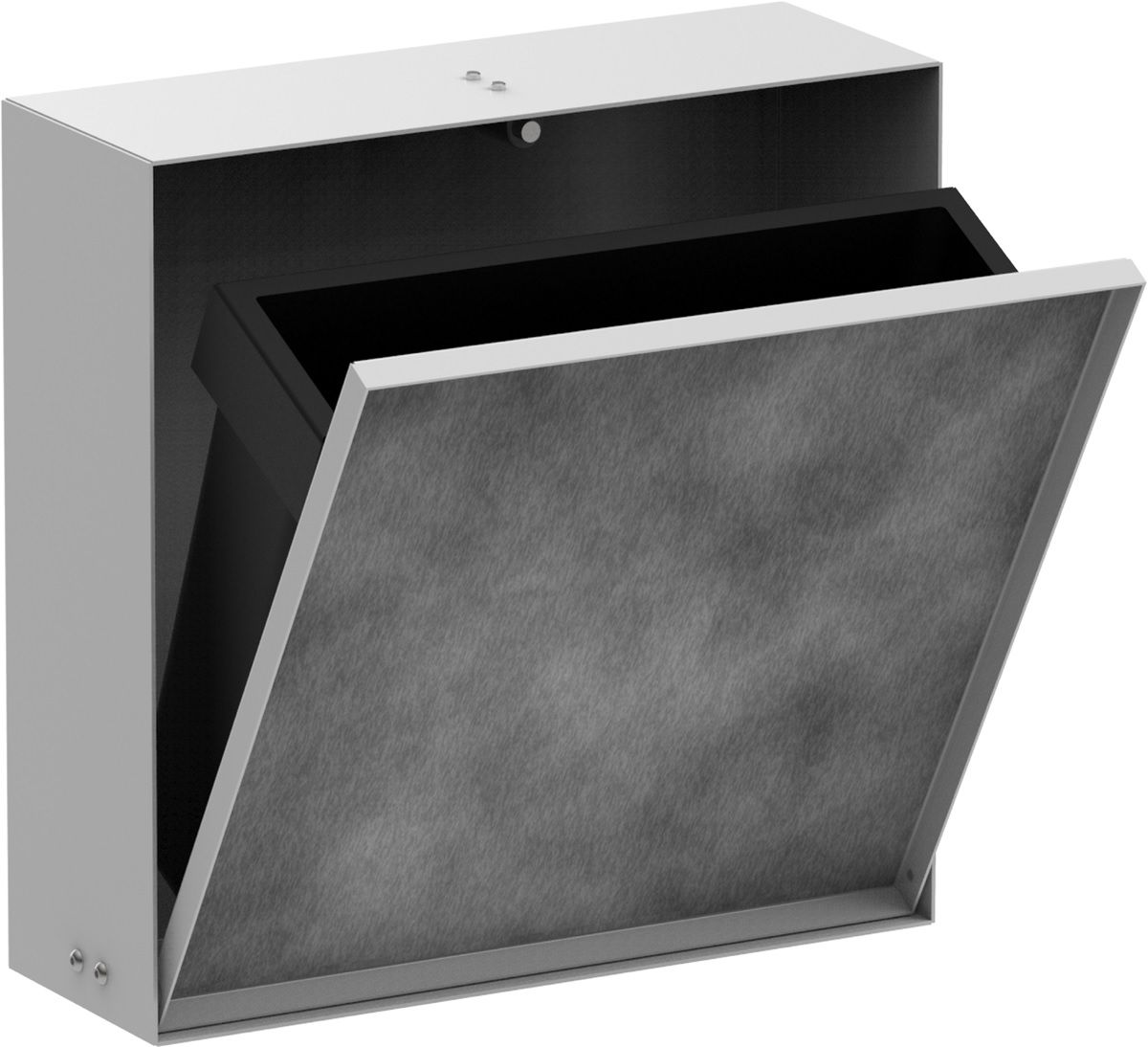 Hansgrohe XtraStoris Rock odpadkový koš 4 l bílá 56089700
