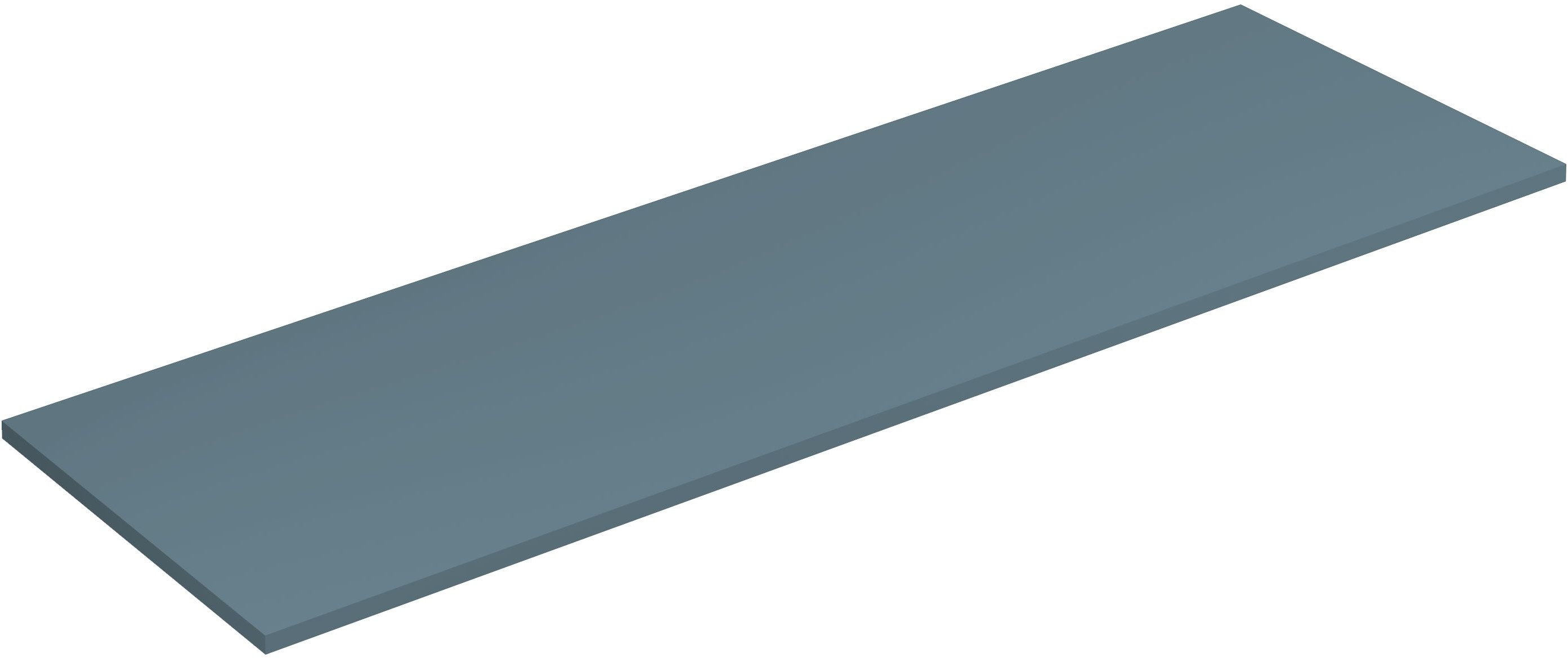 Kludi Icos deska na skříňku 160x50 cm modrá 50T160O3