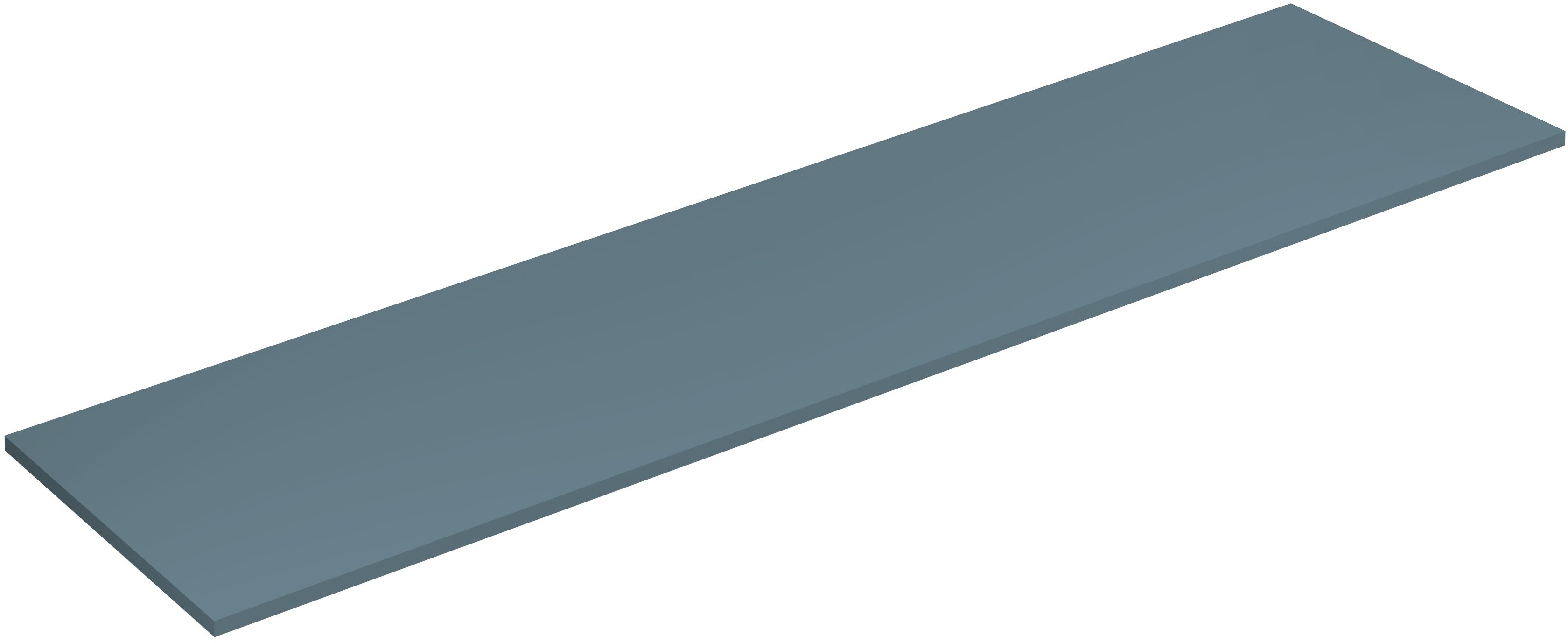Kludi Icos deska na skříňku 200x50 cm modrá 50T200O3