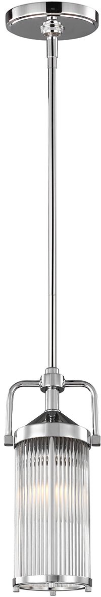 Elstead Lighting Paulson závěsné svítidlo 1x3 W chrom FE-PAULSON-MP