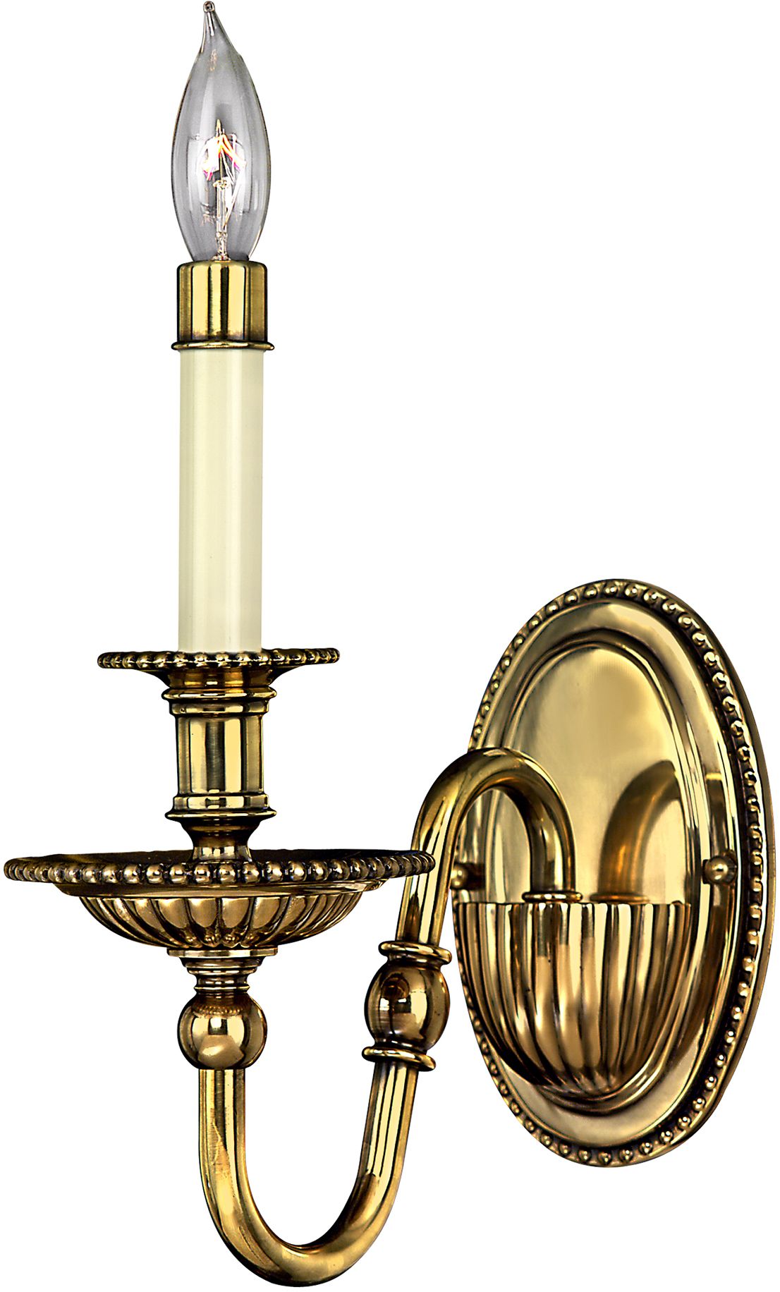 Elstead Lighting Cambridge nástěnné svítidlo 1x40 W mosaz HK-CAMBRIDGE1