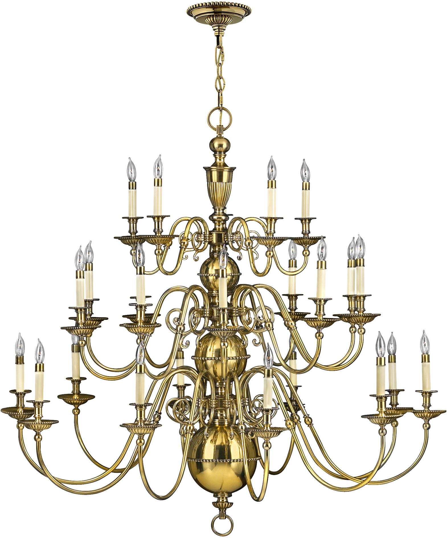 Elstead Lighting Cambridge závěsné svítidlo x40 W mosaz HK-CAMBRIDGE25