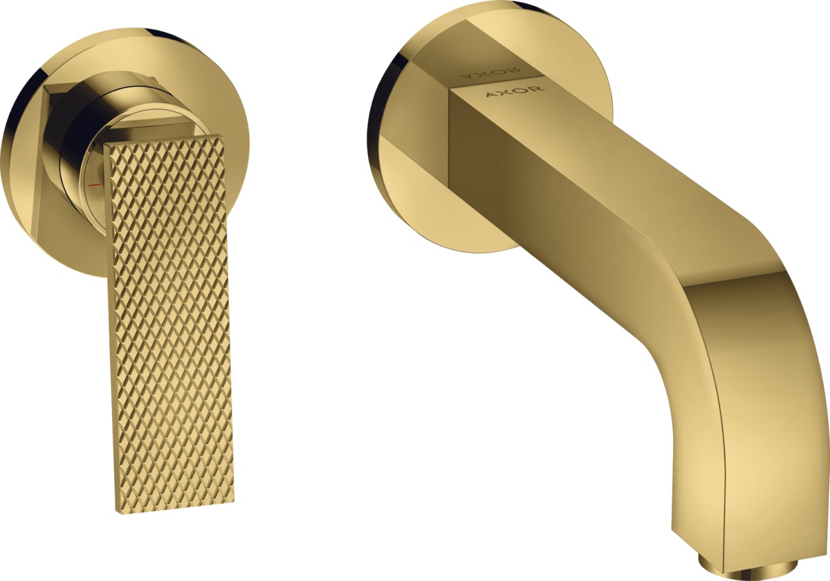 Axor Citterio umyvadlová baterie pod omítku zlatá 39181990