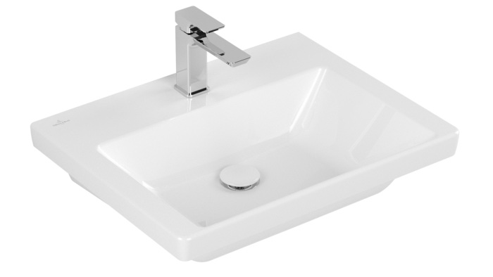 Villeroy & Boch Subway 3.0 umyvadlo 60x47 cm obdélníkový nábytkový bílá 4A7061R1
