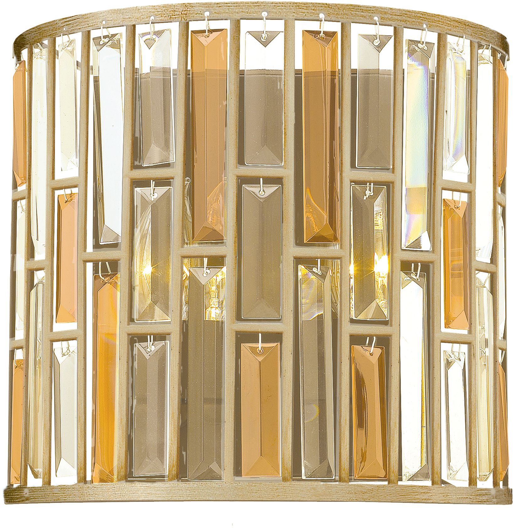 Elstead Lighting Gemma nástěnné svítidlo 2x60 W stříbrná HK-GEMMA2-A-SL