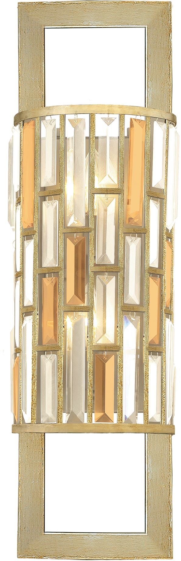 Elstead Lighting Gemma nástěnné svítidlo 2x60 W stříbrná HK-GEMMA2-B-SL