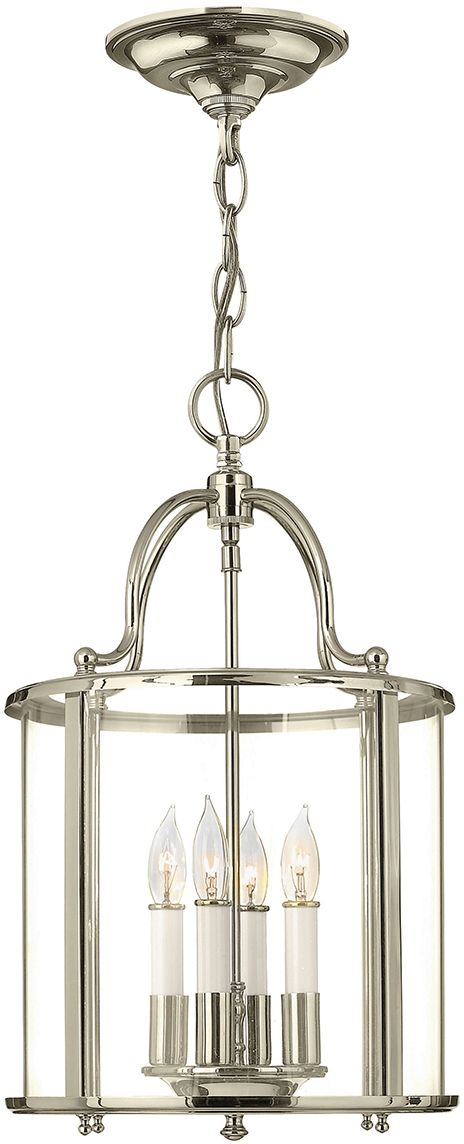 Elstead Lighting Gentry závěsné svítidlo 4x60 W nikl HK-GENTRY-P-M-PN
