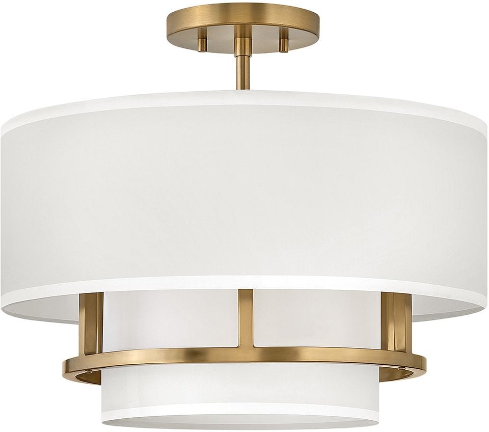 Elstead Lighting Graham závěsné svítidlo 3x40 W mosaz HK-GRAHAM-M-LCB