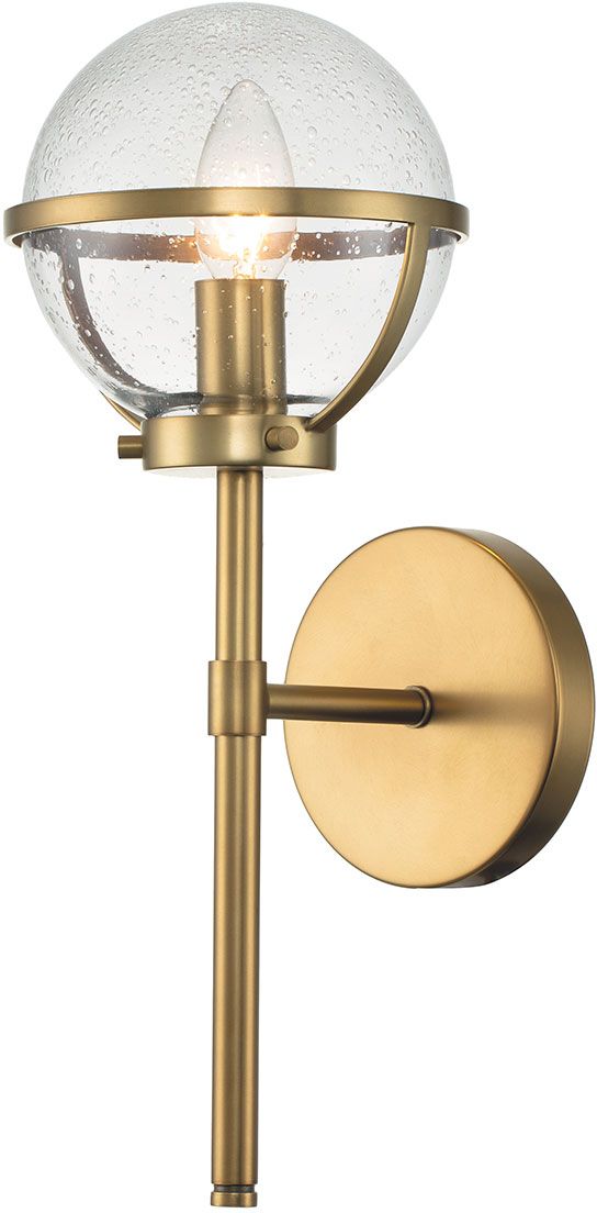 Elstead Lighting Hollis nástěnné svítidlo 1x40 W mosaz HK-HOLLIS1-C-HB-BATH