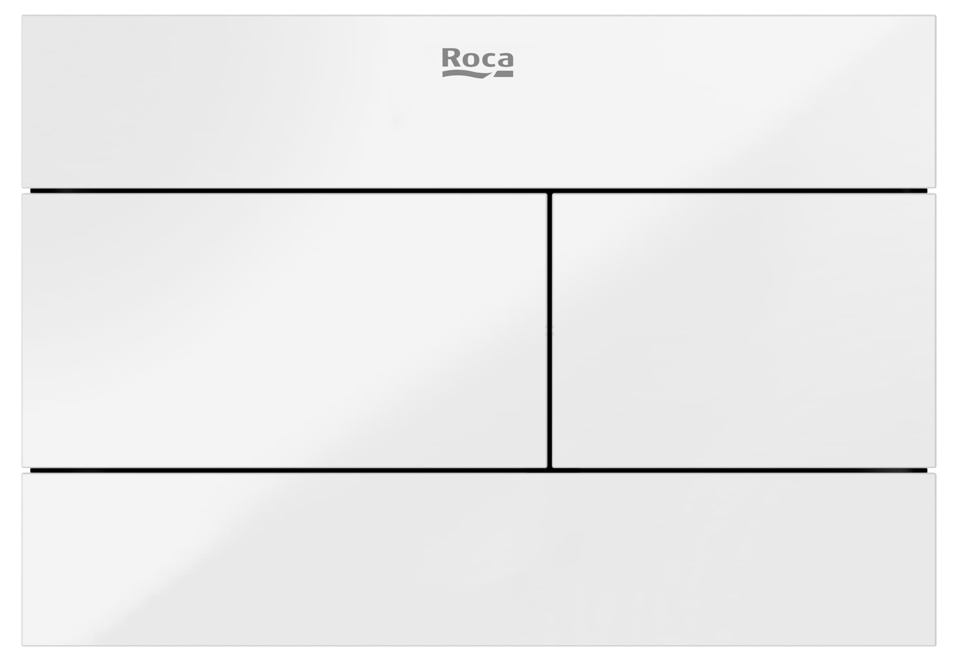 Roca Duplo S splachovací tlačítko pro WC bílá A890224399
