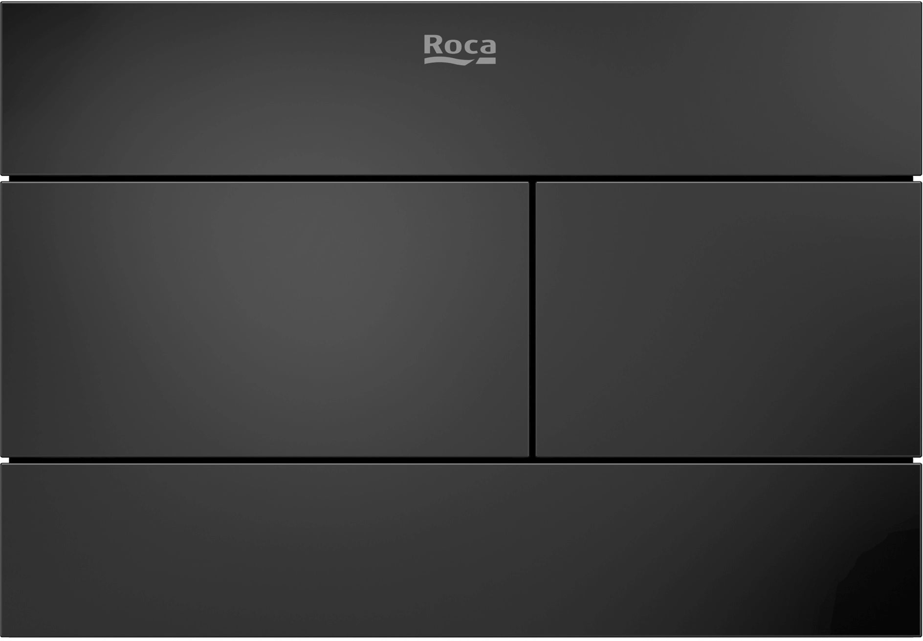 Roca Duplo S splachovací tlačítko pro WC černá A8902243CN