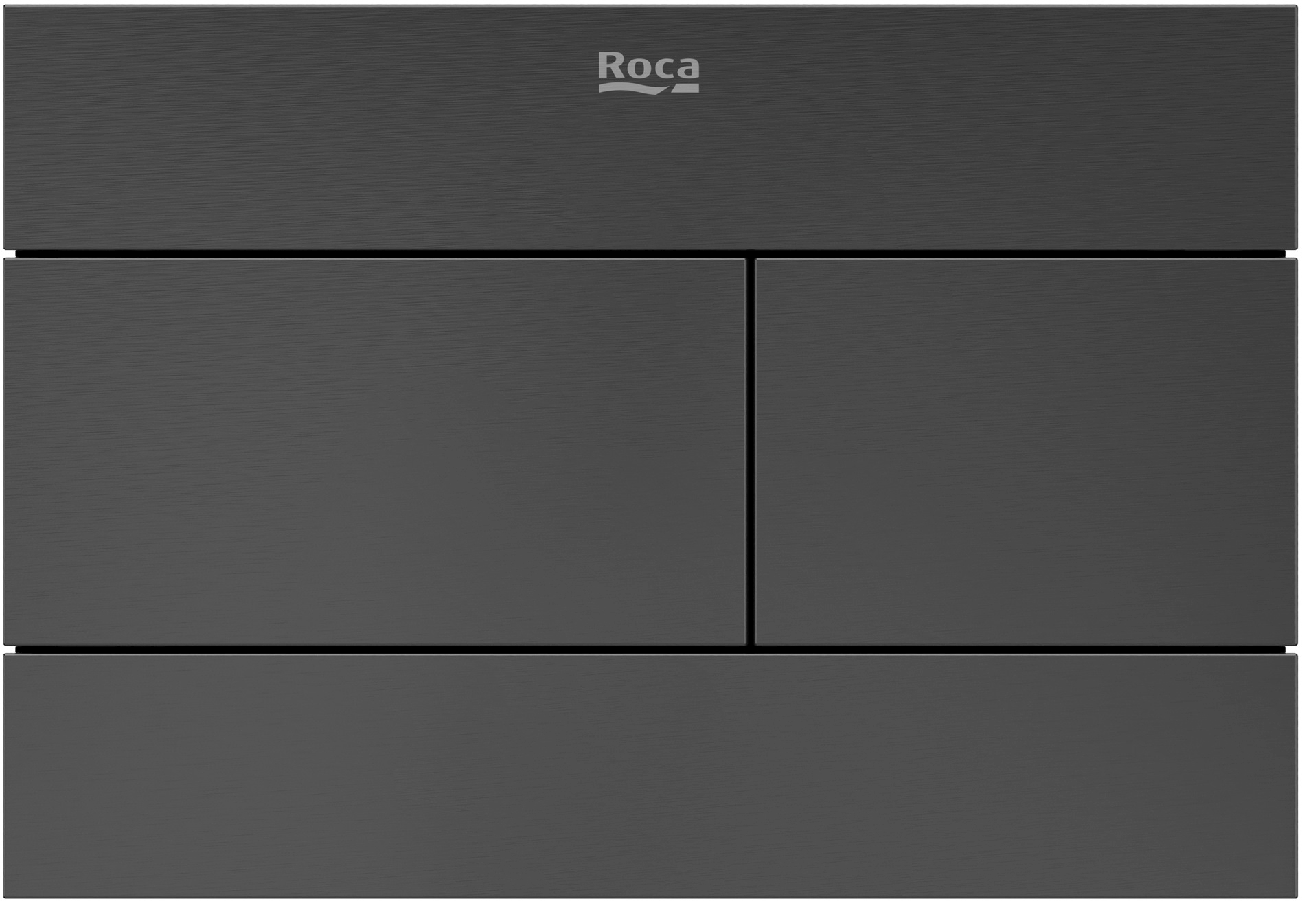 Roca Duplo S splachovací tlačítko pro WC černá A8902243NM