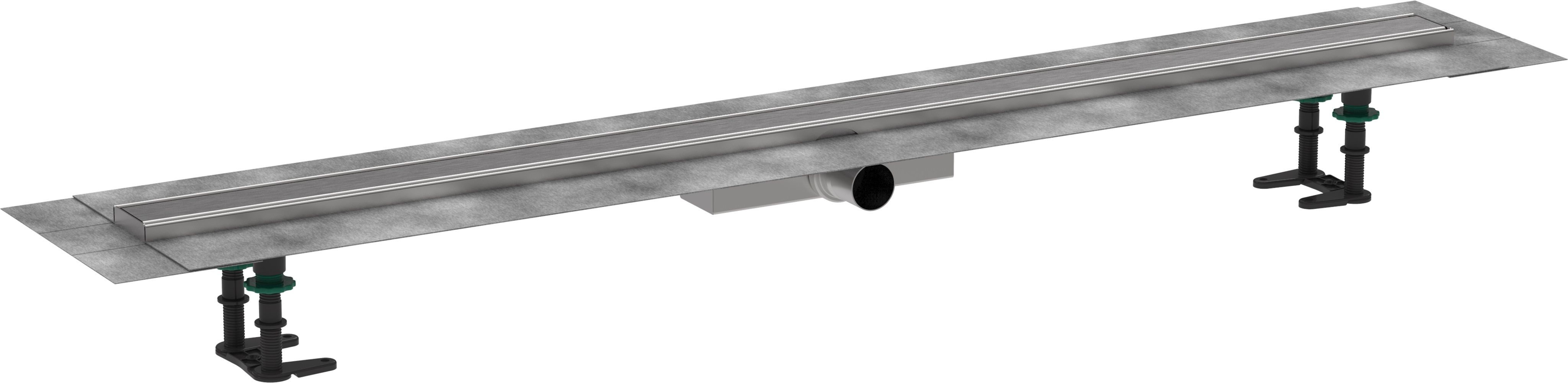 Hansgrohe RainDrain Compact odtokový žlábek 120 cm ocel 56172800