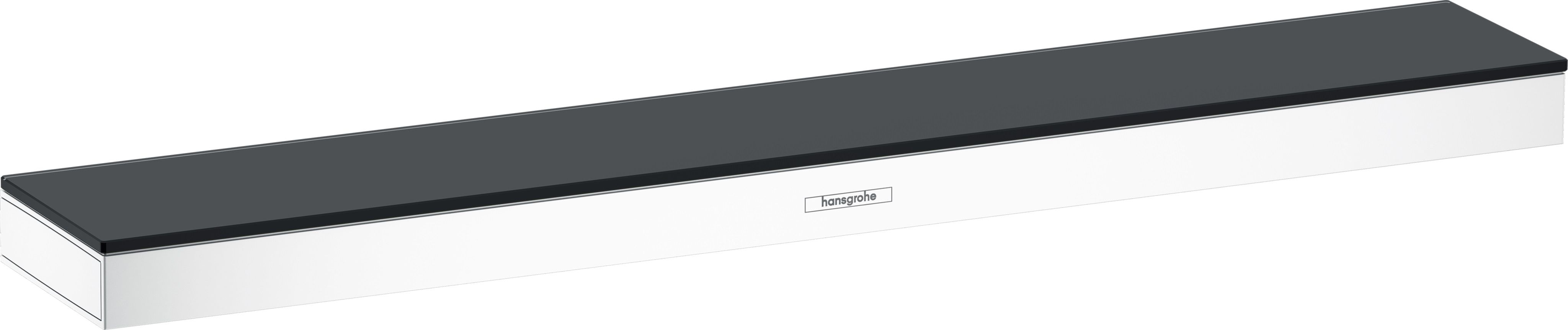 Hansgrohe Rainfinity koupelnová polička 50 cm grafitová 26844700
