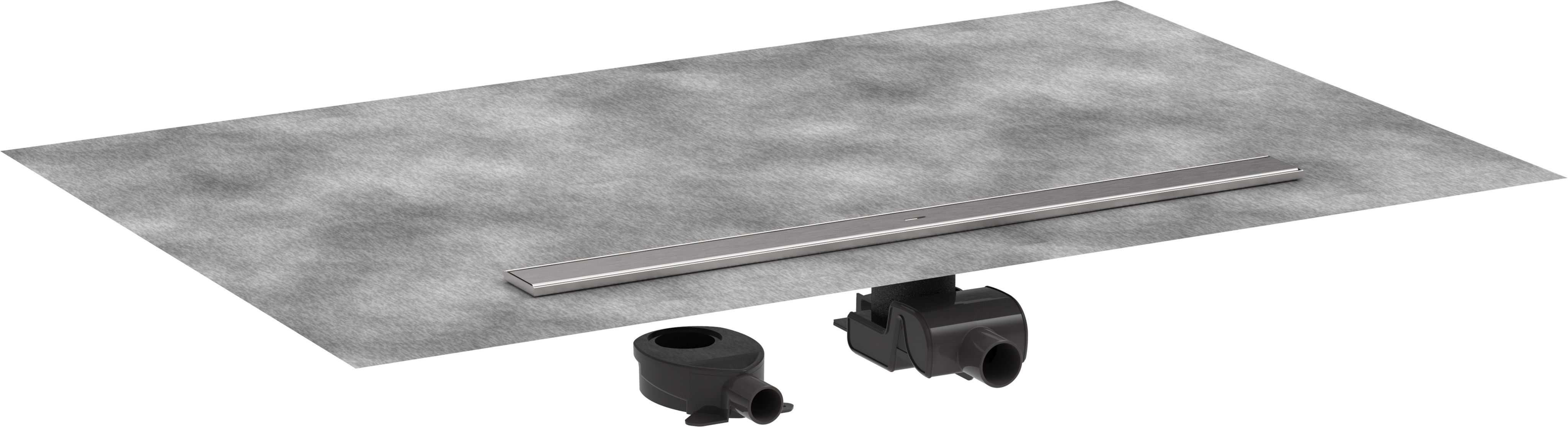 Hansgrohe RainDrain Allround odtokový žlábek 90 cm ocel 56188800
