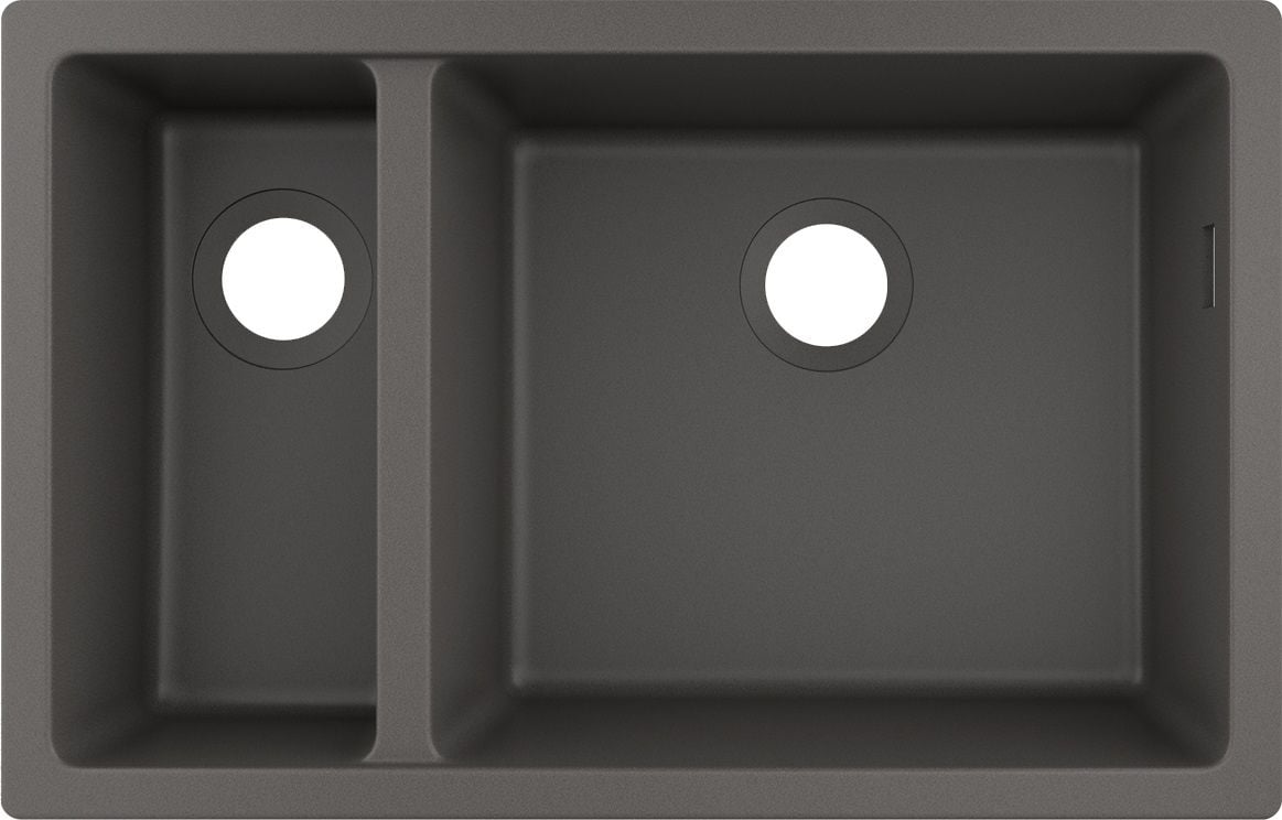 Hansgrohe S 51 granitový dřez 71x45 cm šedá/grafitová/onyx 43433290