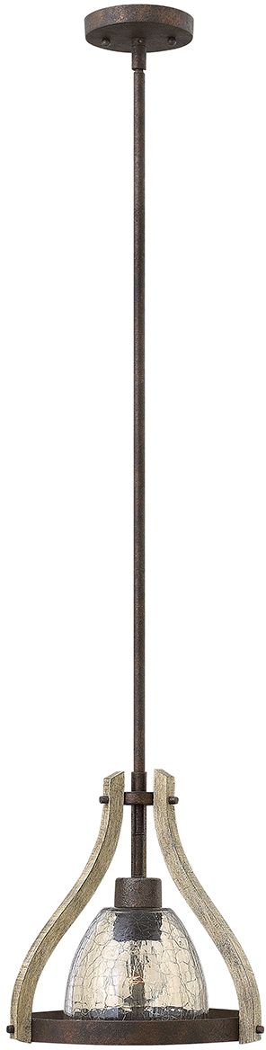 Elstead Lighting Middlefield závěsné svítidlo 1x60 W železo HK-MIDDLEFIELDP1