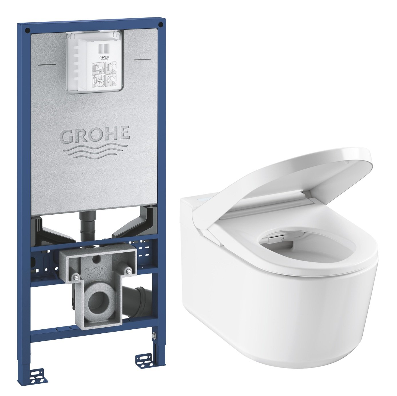 Sada bidetové wc Grohe Sensia 36507SH0, podomítkový WC modul Grohe Rapid SLX 39596000