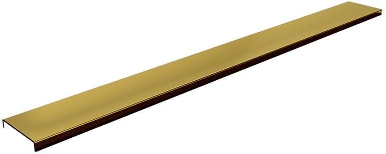 Schedpol Base Gold Shine Range kryt lineárního odtoku 90 cm zlatá 10.053/DPZP