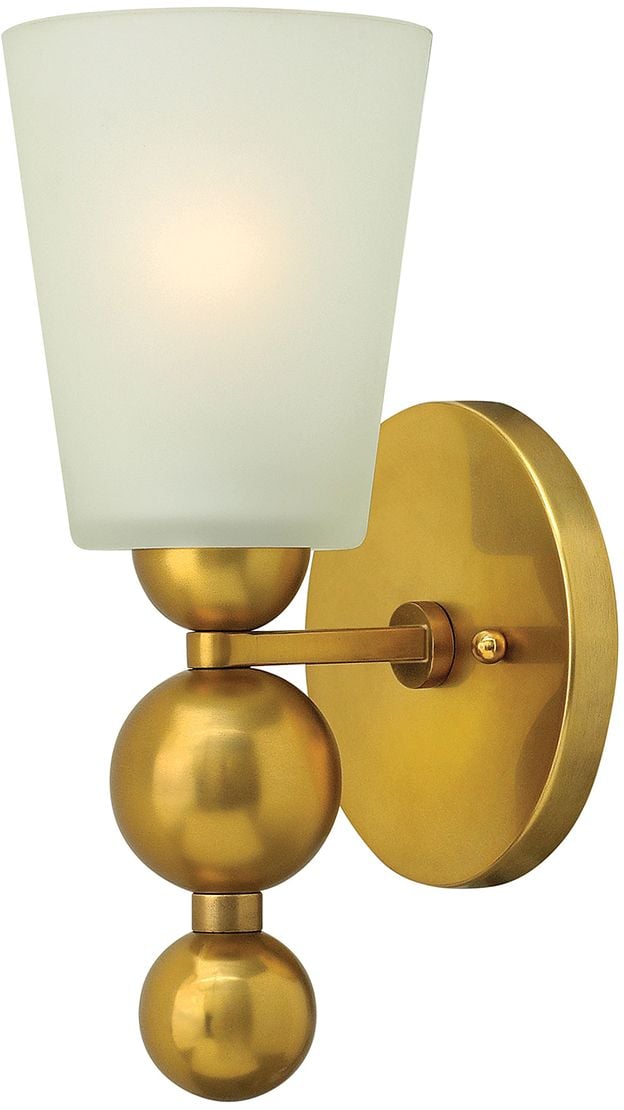 Elstead Lighting Zelda nástěnné svítidlo 1x60 W mosaz HK-ZELDA1-VS