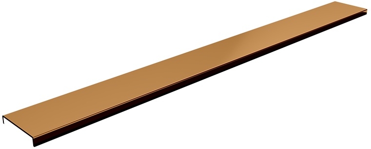 Schedpol Base Copper Shine Range kryt lineárního odtoku 70 cm měď 10.051/DPMP