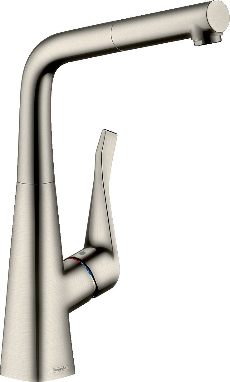 Hansgrohe Metris M71 kuchyňská baterie stojící ušlechtilá ocel 73812800