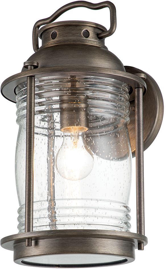 Elstead Lighting Ashland Bay nástěnné svítidlo 1x60 W hnědá KL-ASHLANDBAY2-L-BU