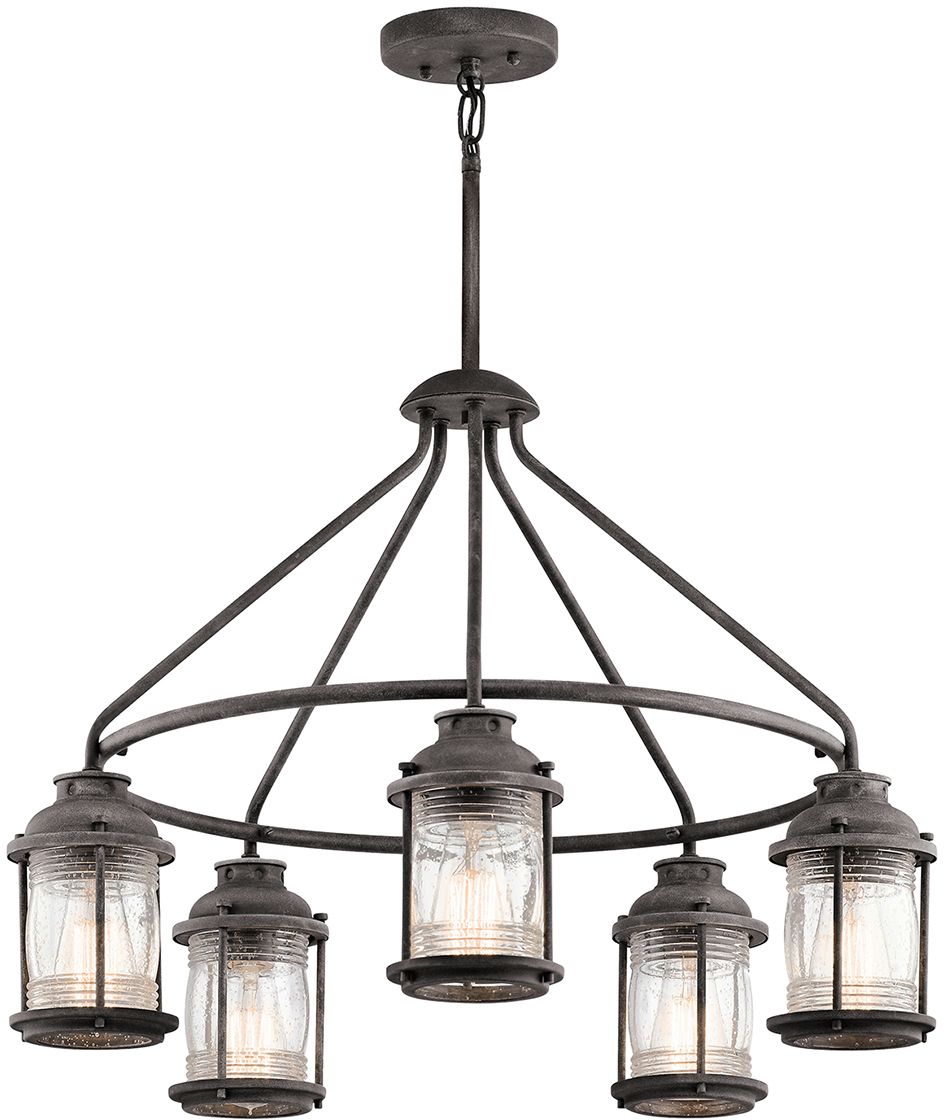 Elstead Lighting Ashland Bay závěsné svítidlo 5x60 W KL-ASHLANDBAY-5P