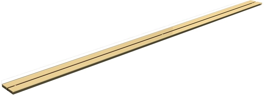 Schedpol Gold Slim Duo kryt lineárního odtoku 90 cm zlatá 10.053/SLX/DPZ