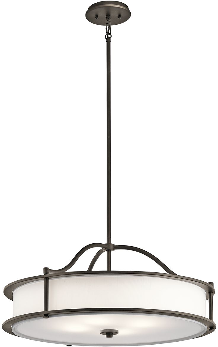 Elstead Lighting Emory závěsné svítidlo 4x60 W hnědá KL-EMORY-P-M-OZ