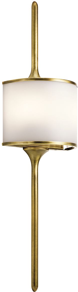 Elstead Lighting Mona nástěnné svítidlo 2x3 W mosaz KL-MONA-L-NBR