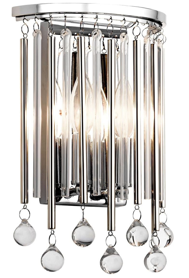 Elstead Lighting Piper nástěnné svítidlo 2x60 W chrom KL-PIPER2-PC