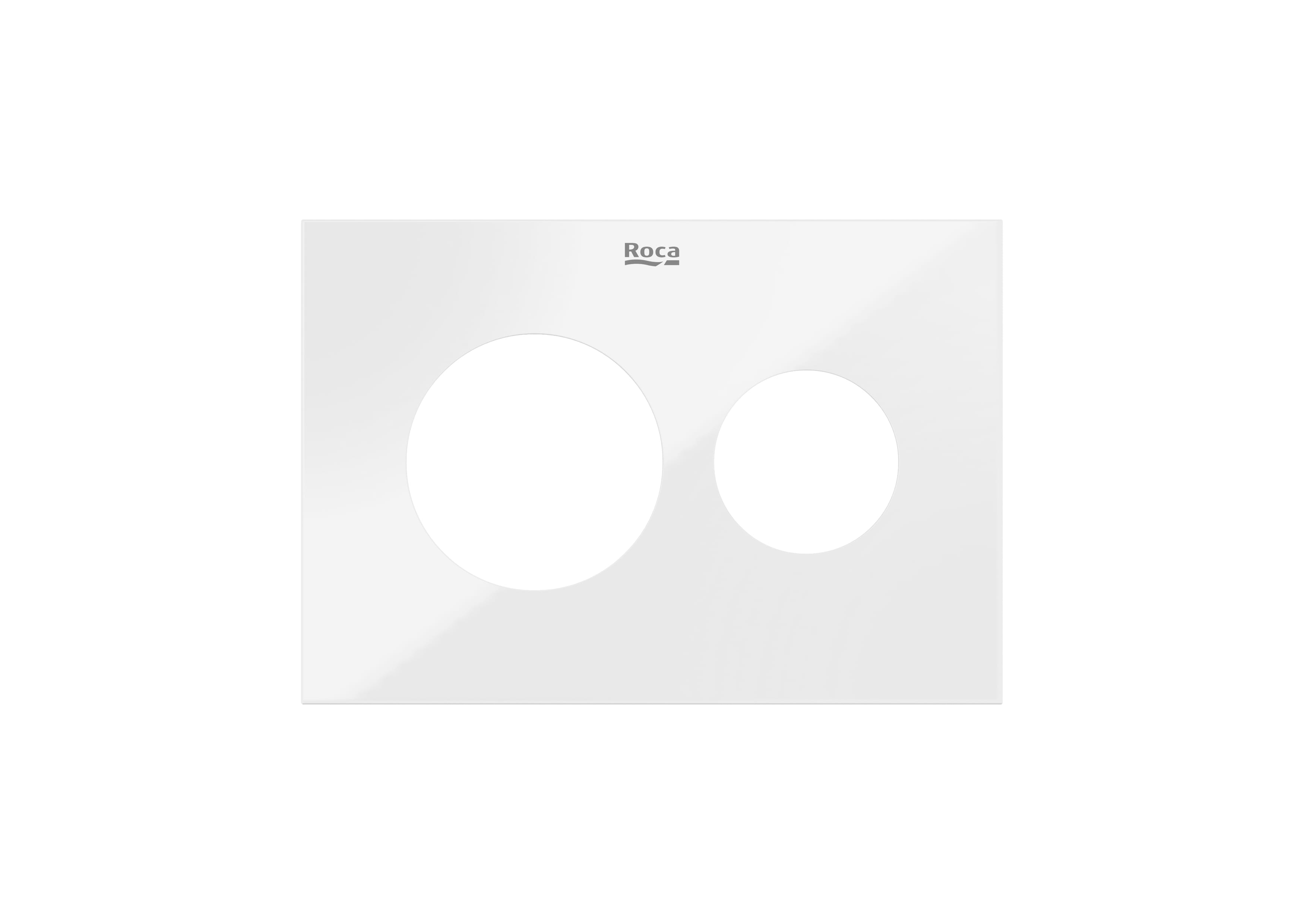 Roca Duplo S destička splachovacího tlačítka pro WC bílá A890523399