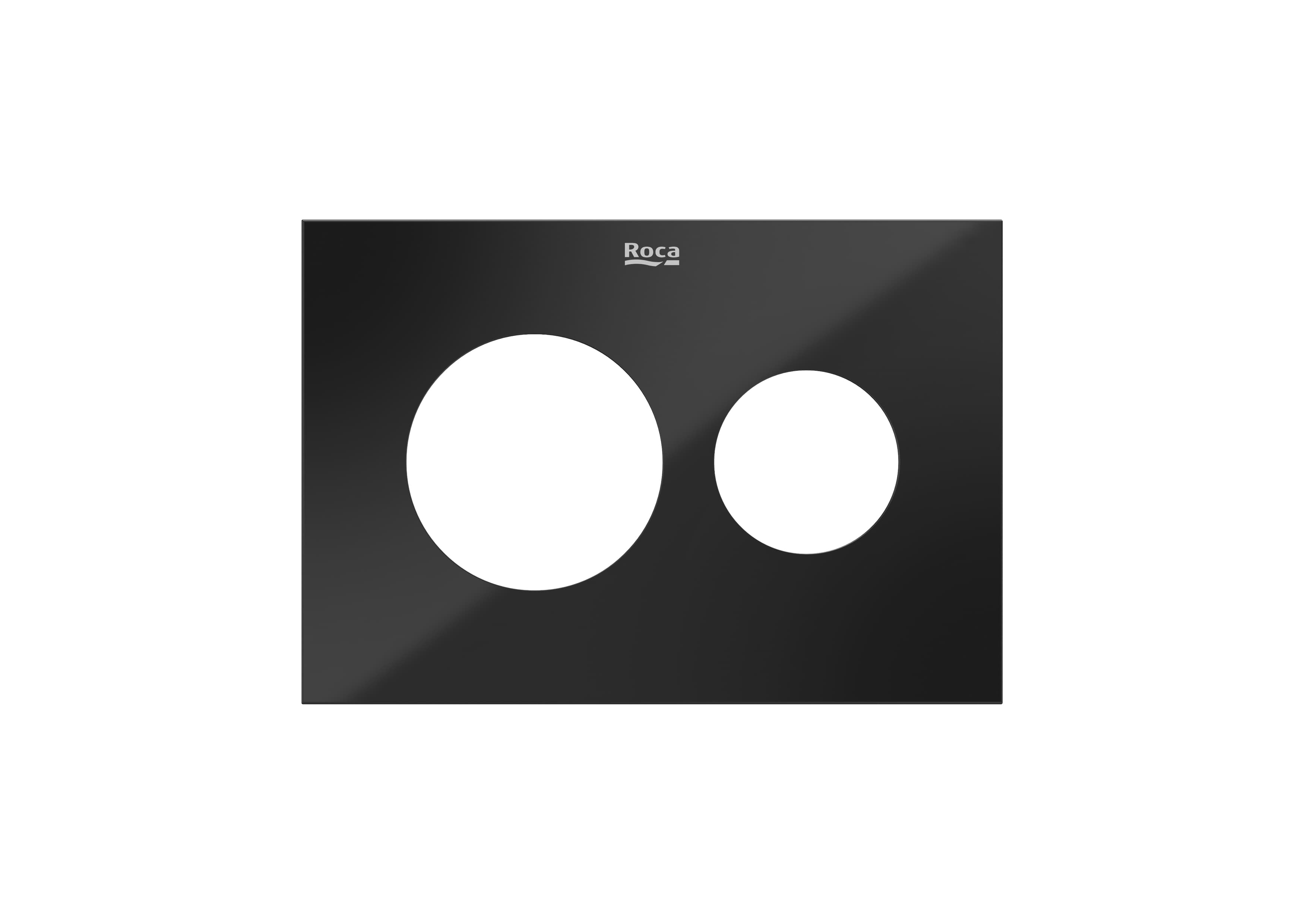 Roca Duplo S destička splachovacího tlačítka pro WC černá A890523388