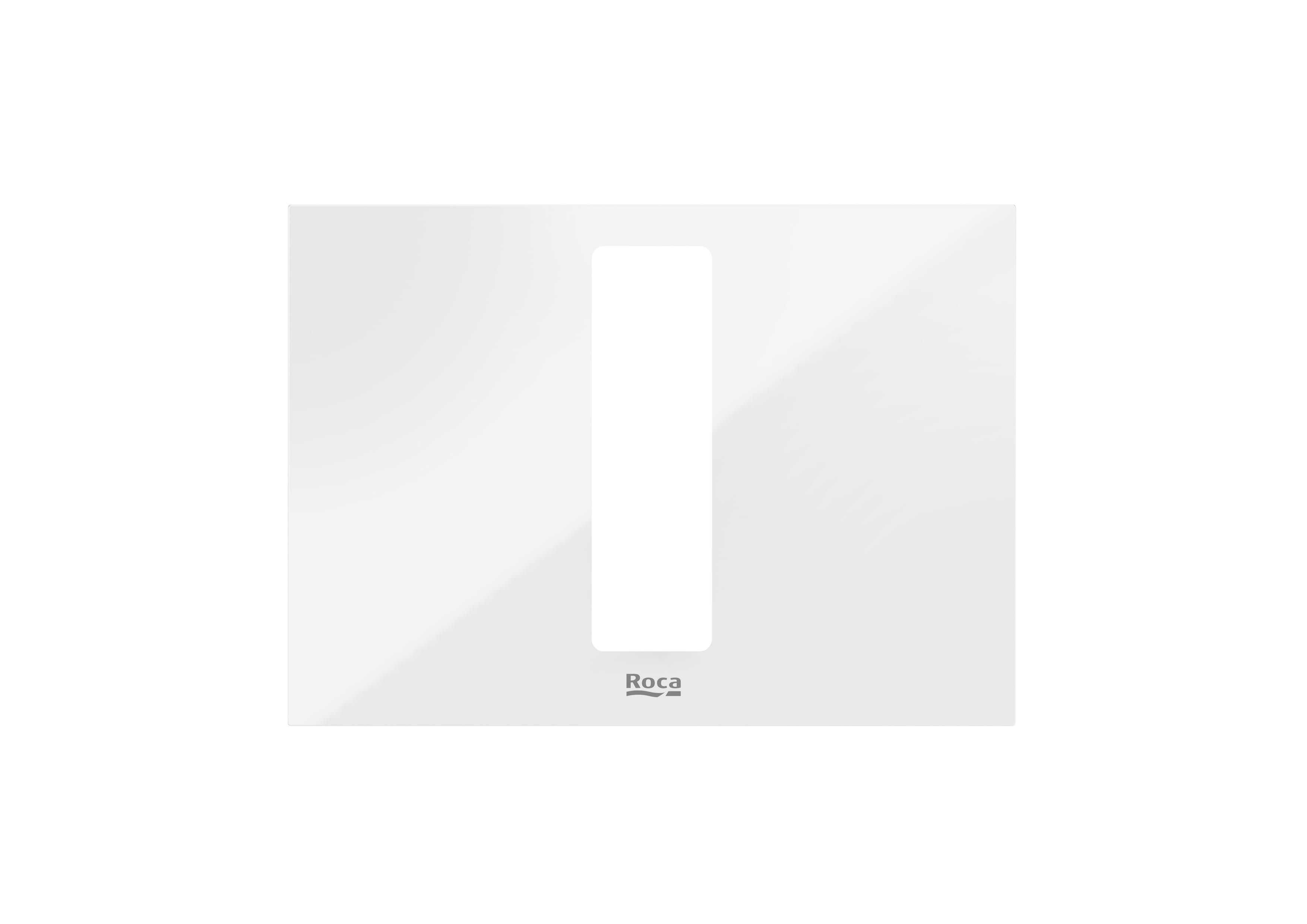 Roca Duplo S destička splachovacího tlačítka pro WC bílá A890521399