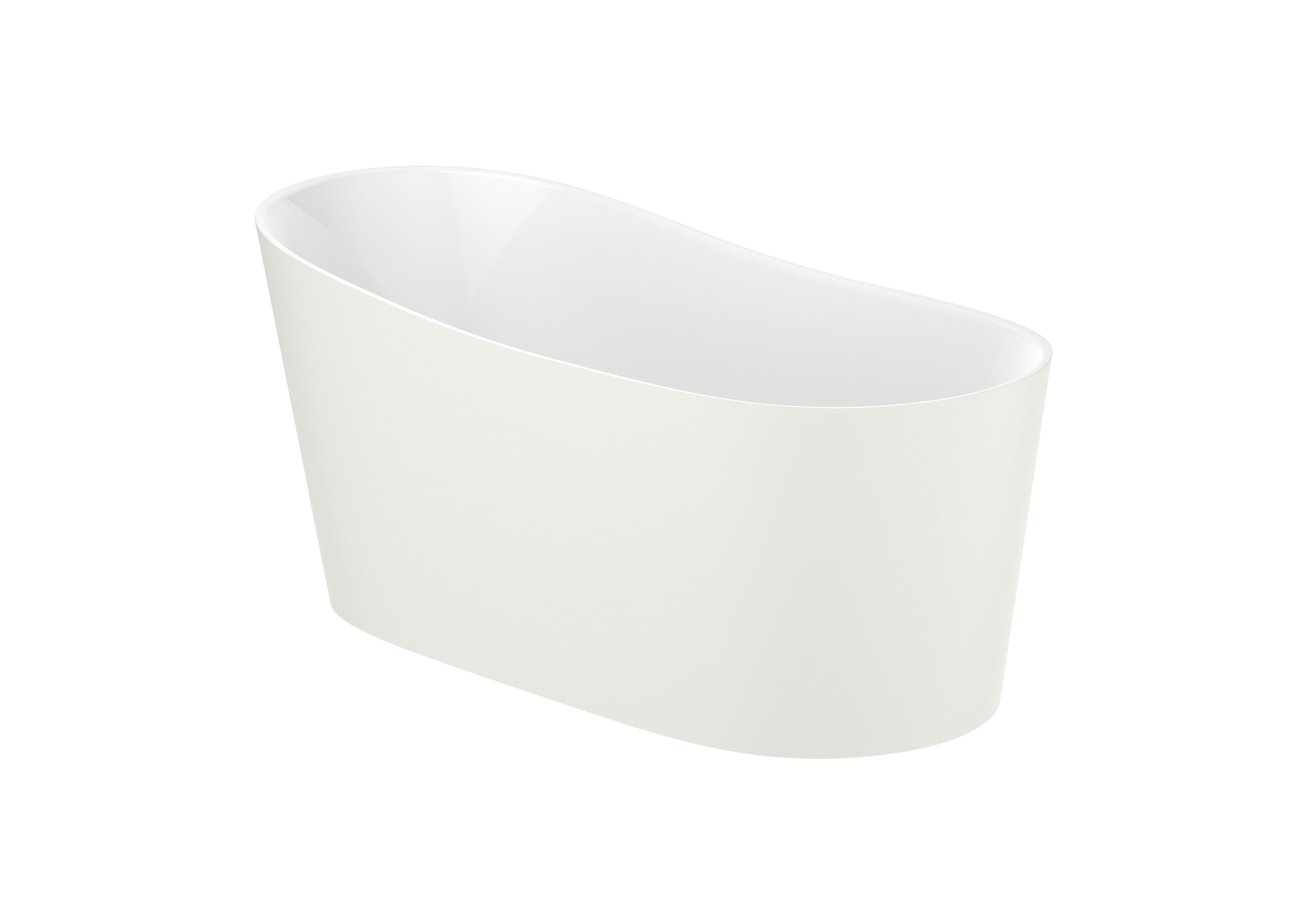 Roca Maui volně stojící vana 150x70 cm oválná bílá-dvoubarevná A2484990B0