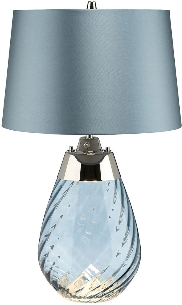 Elstead Lighting Lena stolní lampa 1x60 W modrá LENA-TL-S-BLUE