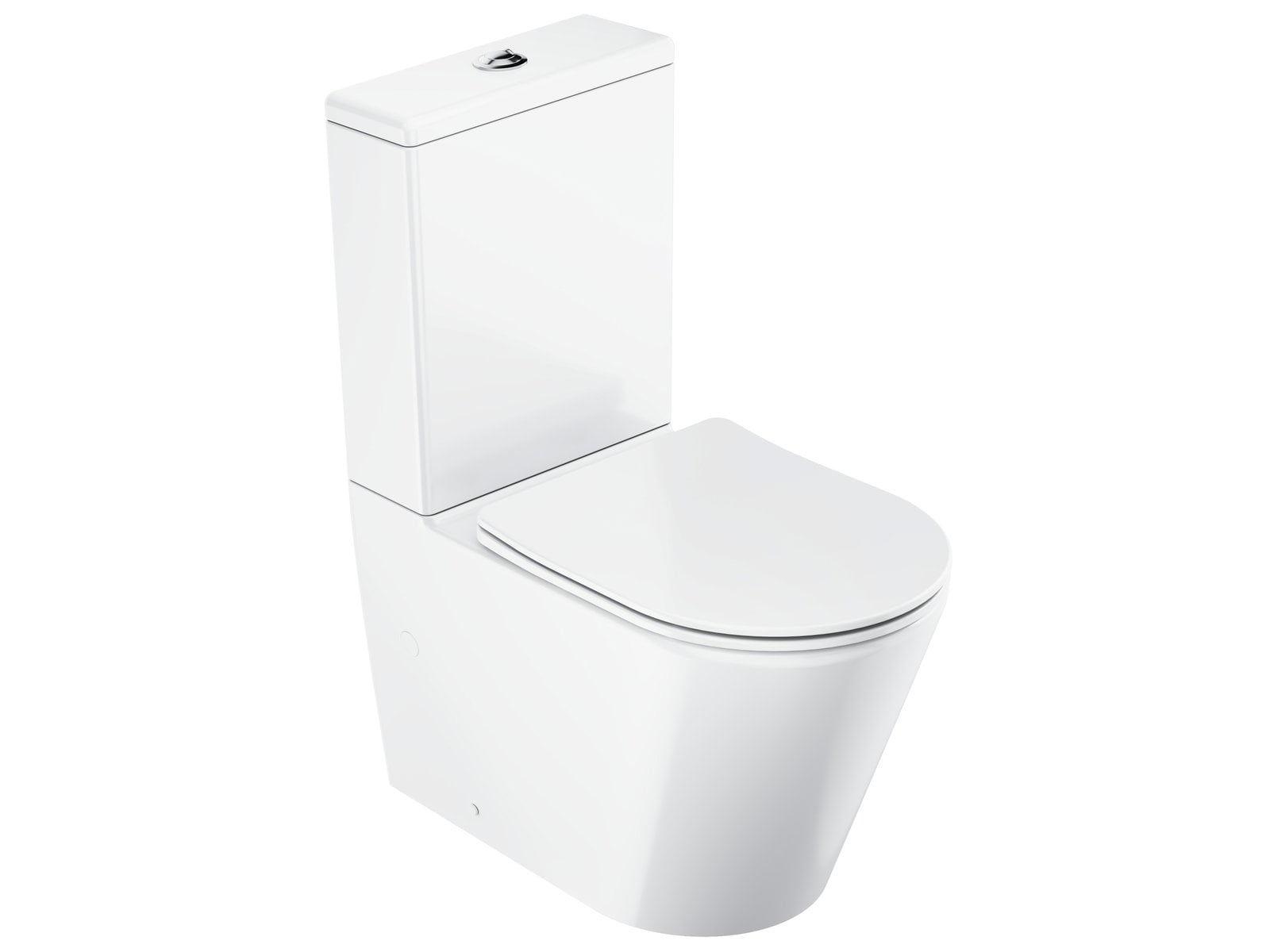 Ravak Elegant kompaktní wc s deskou s pomalým sklápěním bílá X01872