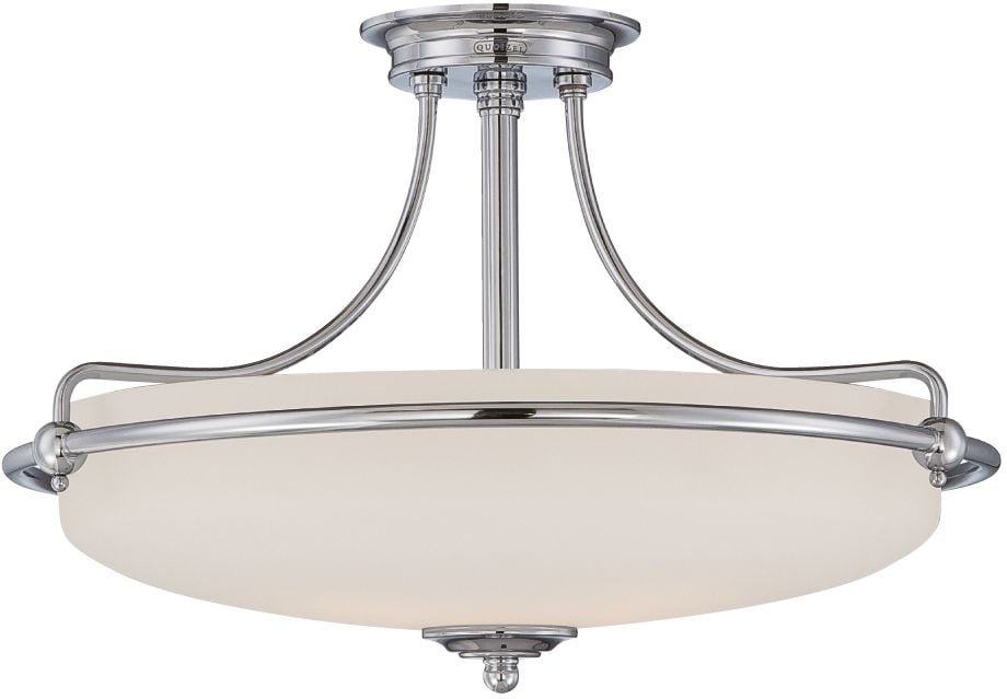 Elstead Lighting Griffin stropní světlo 4x60 W nikl QZ-GRIFFIN-SFM-AN