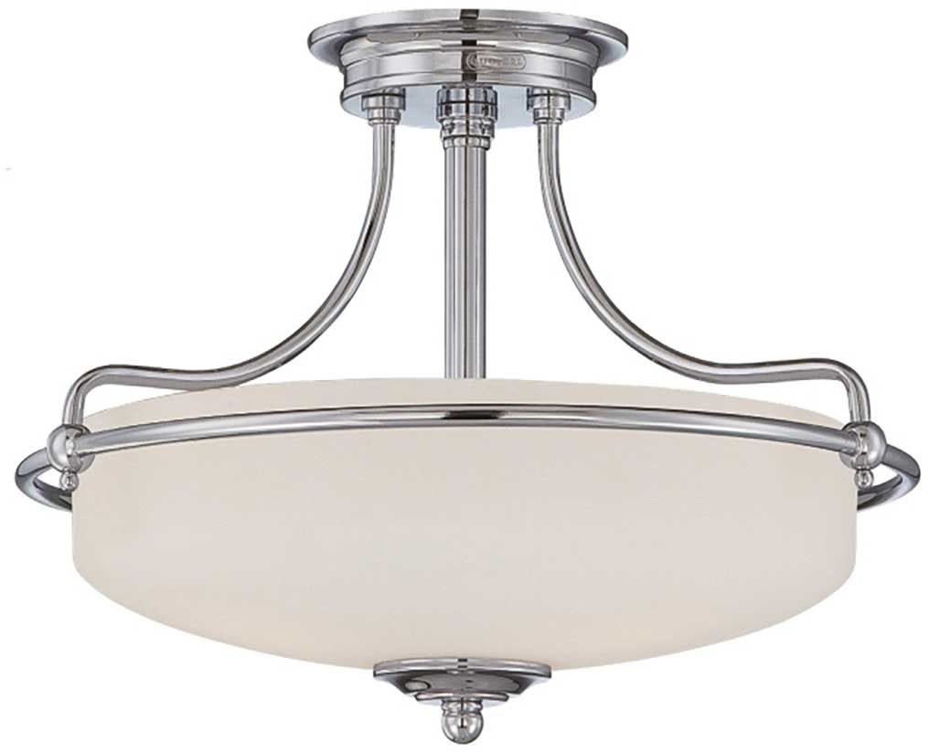 Elstead Lighting Griffin stropní světlo 3x60 W chrom QZ-GRIFFIN-SFS-C
