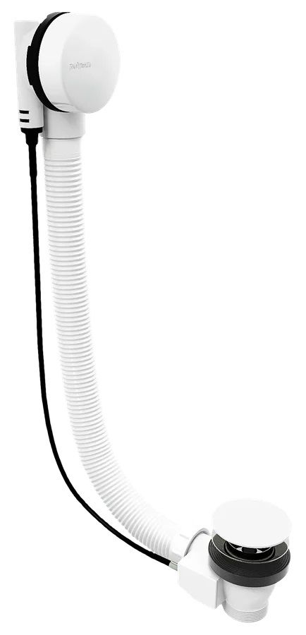 Polysan sifon s přepadem bílá 71856.10