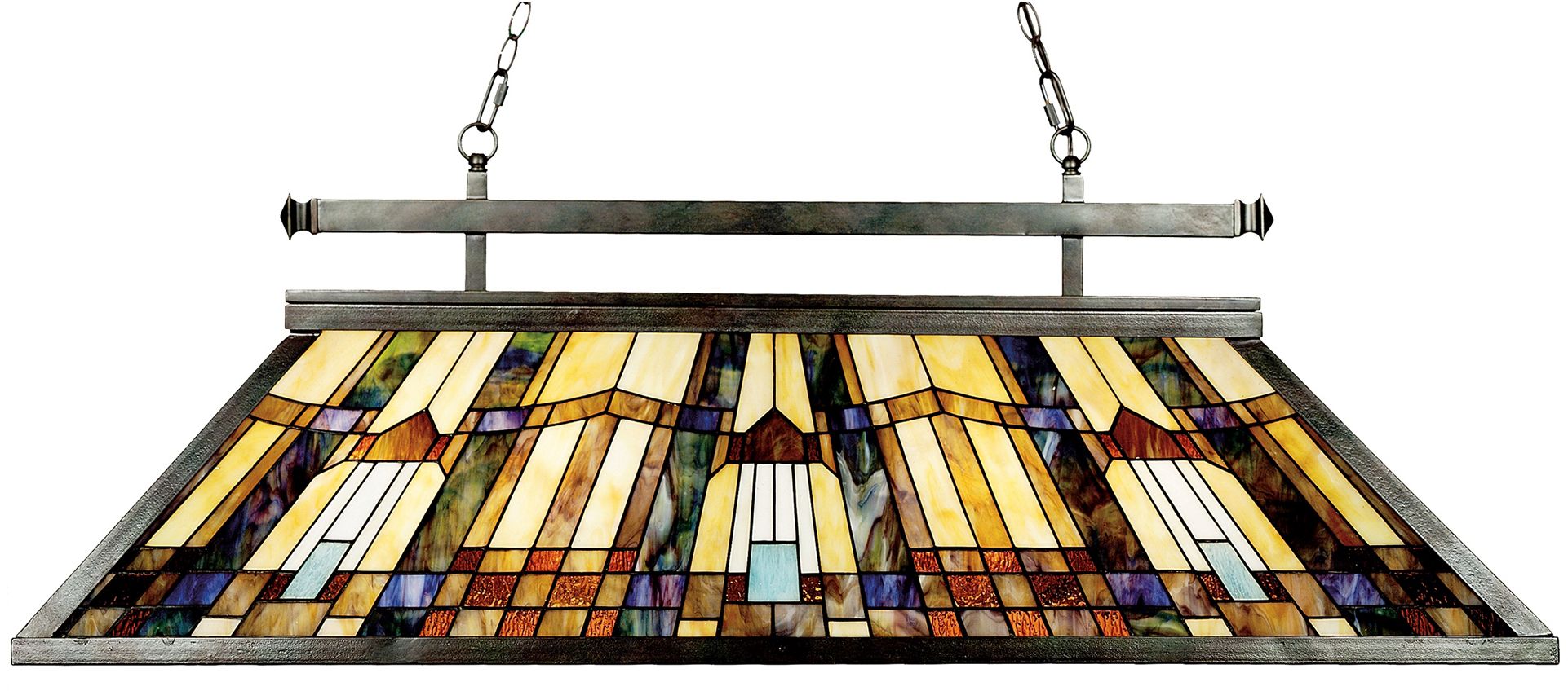 Elstead Lighting Inglenook závěsné svítidlo 3x60 W hnědá QZ-INGLENOOK-ISLE
