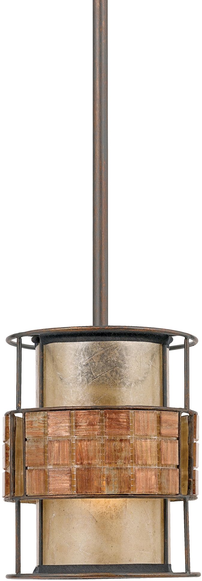 Elstead Lighting Laguna závěsné svítidlo 1x60 W měděná QZ-LAGUNA-MP