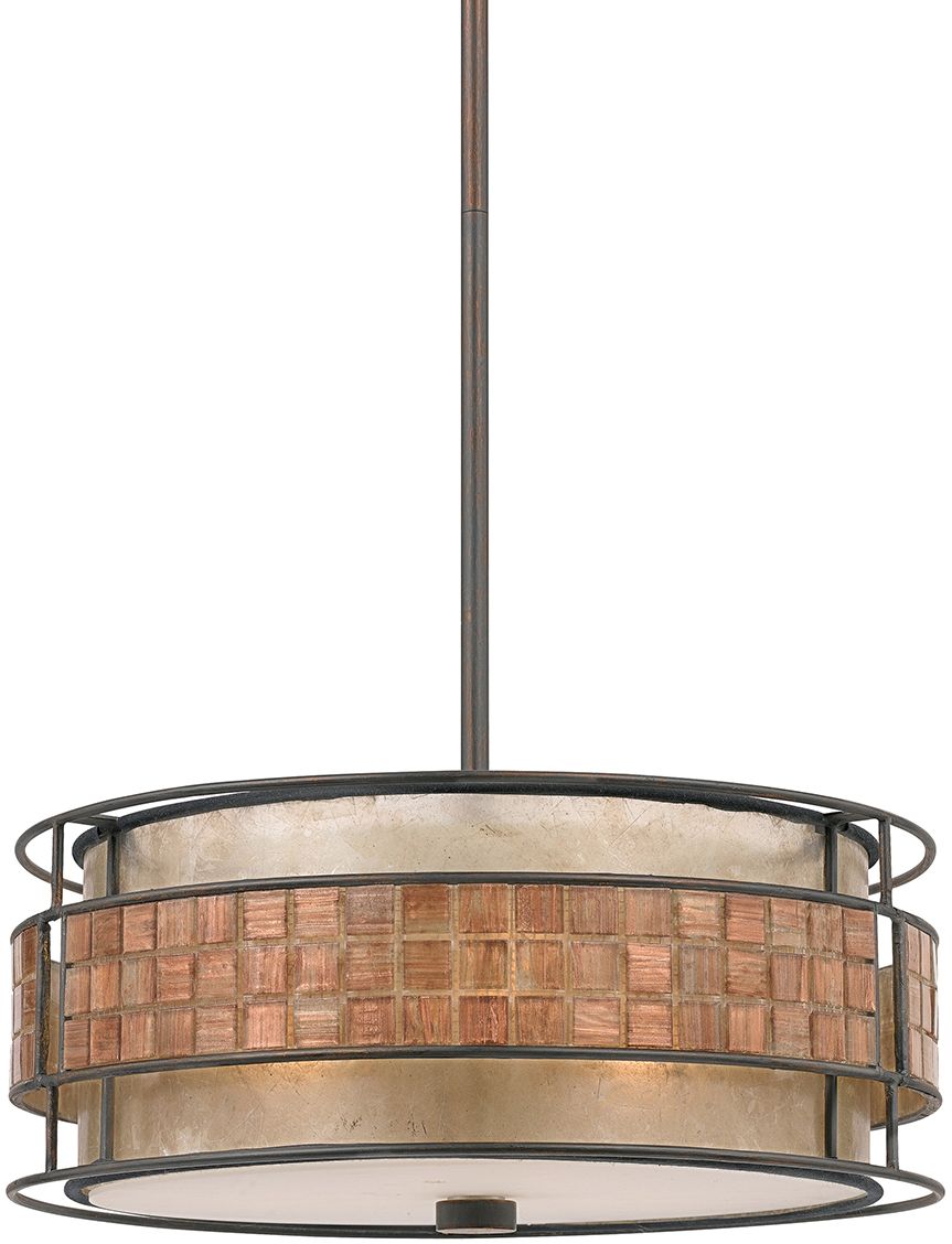 Elstead Lighting Laguna závěsné svítidlo 4x60 W měděná QZ-LAGUNA-P