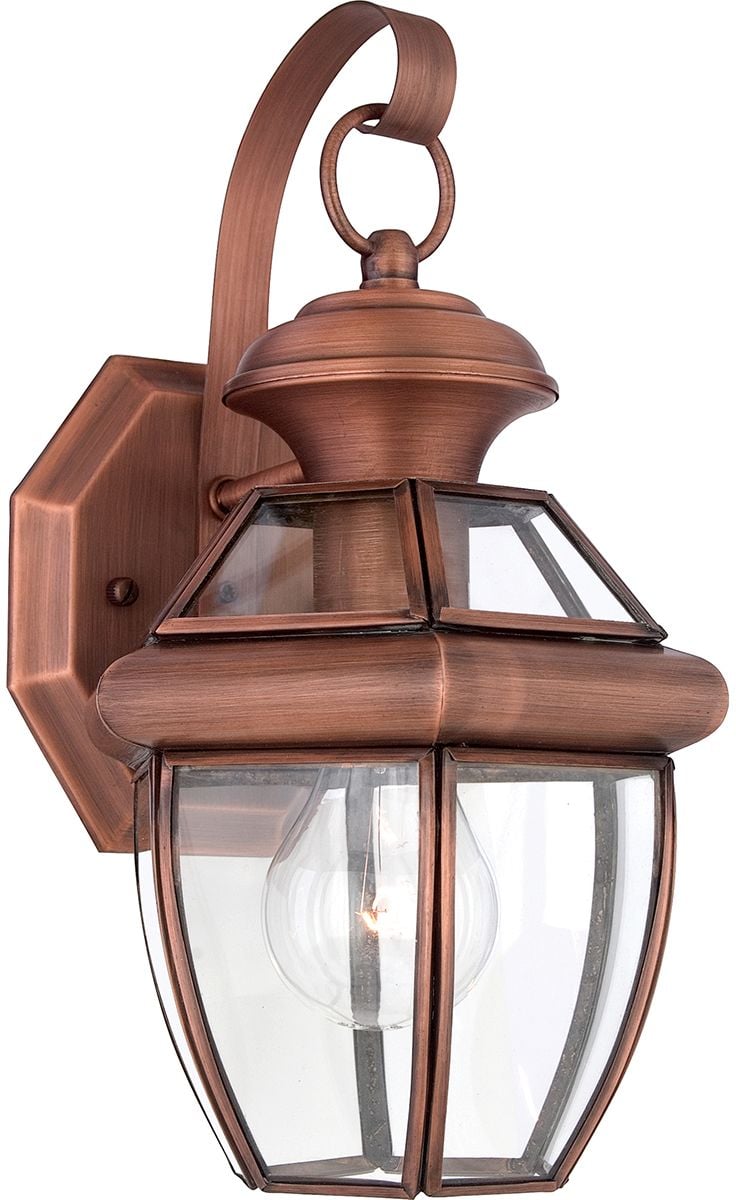 Elstead Lighting Newbury venkovní nástěnné svítidlo 1x60 W měděná QZ-NEWBURY2-S-AC