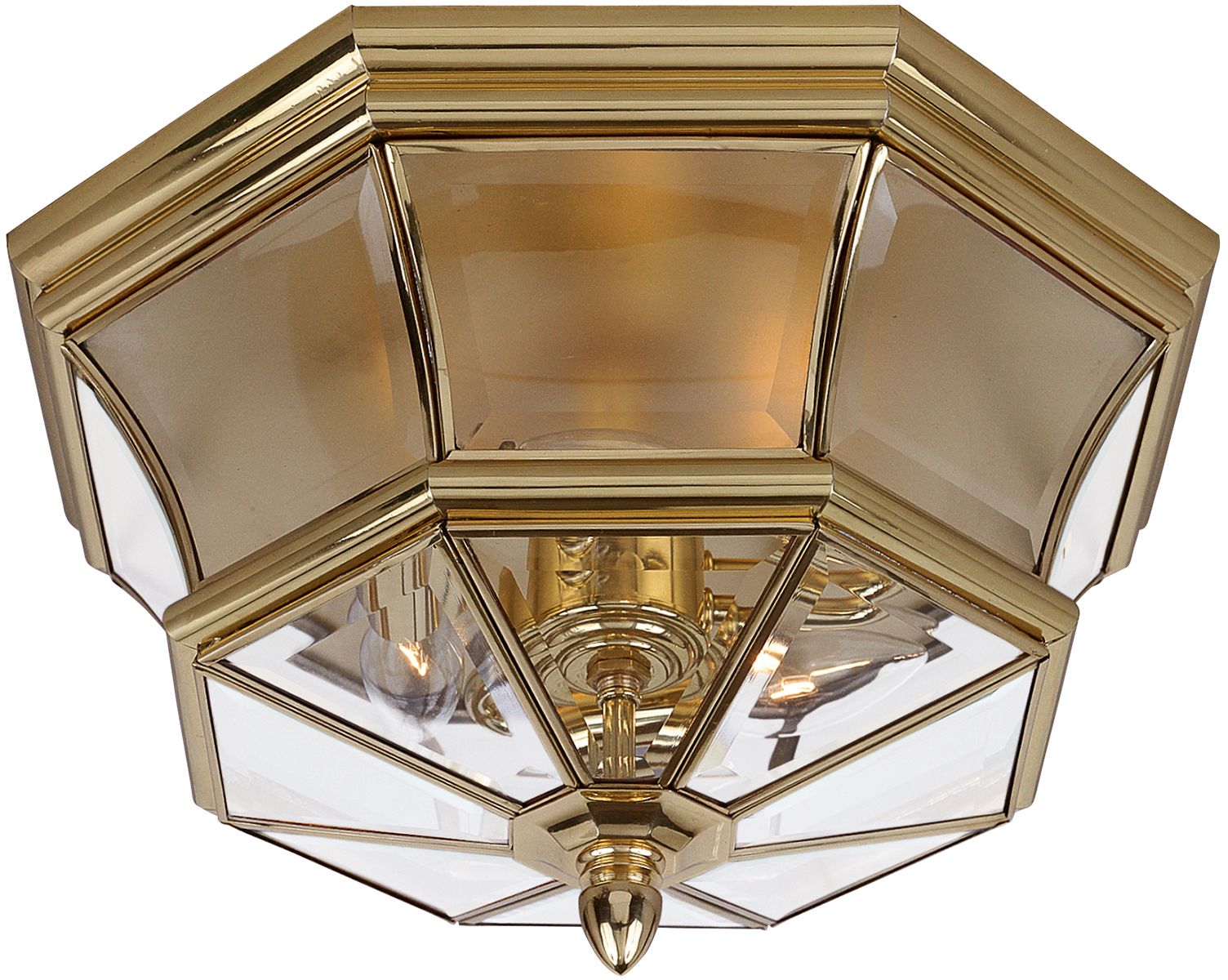 Elstead Lighting Newbury venkovní nástěnné svítidlo 3x60 W mosaz QZ-NEWBURY-F-PB