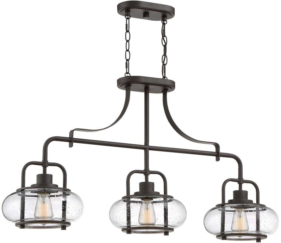 Elstead Lighting Trilogy závěsné svítidlo 3x60 W nikl QZ-TRILOGY-ISLE-OZ