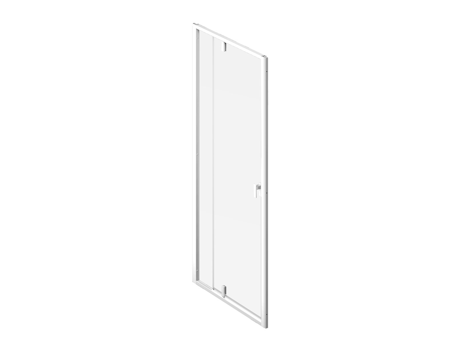Ravak Nexty sprchové dveře 110 cm sklopné bílá matný/průhledné sklo 03OD0E01Z1